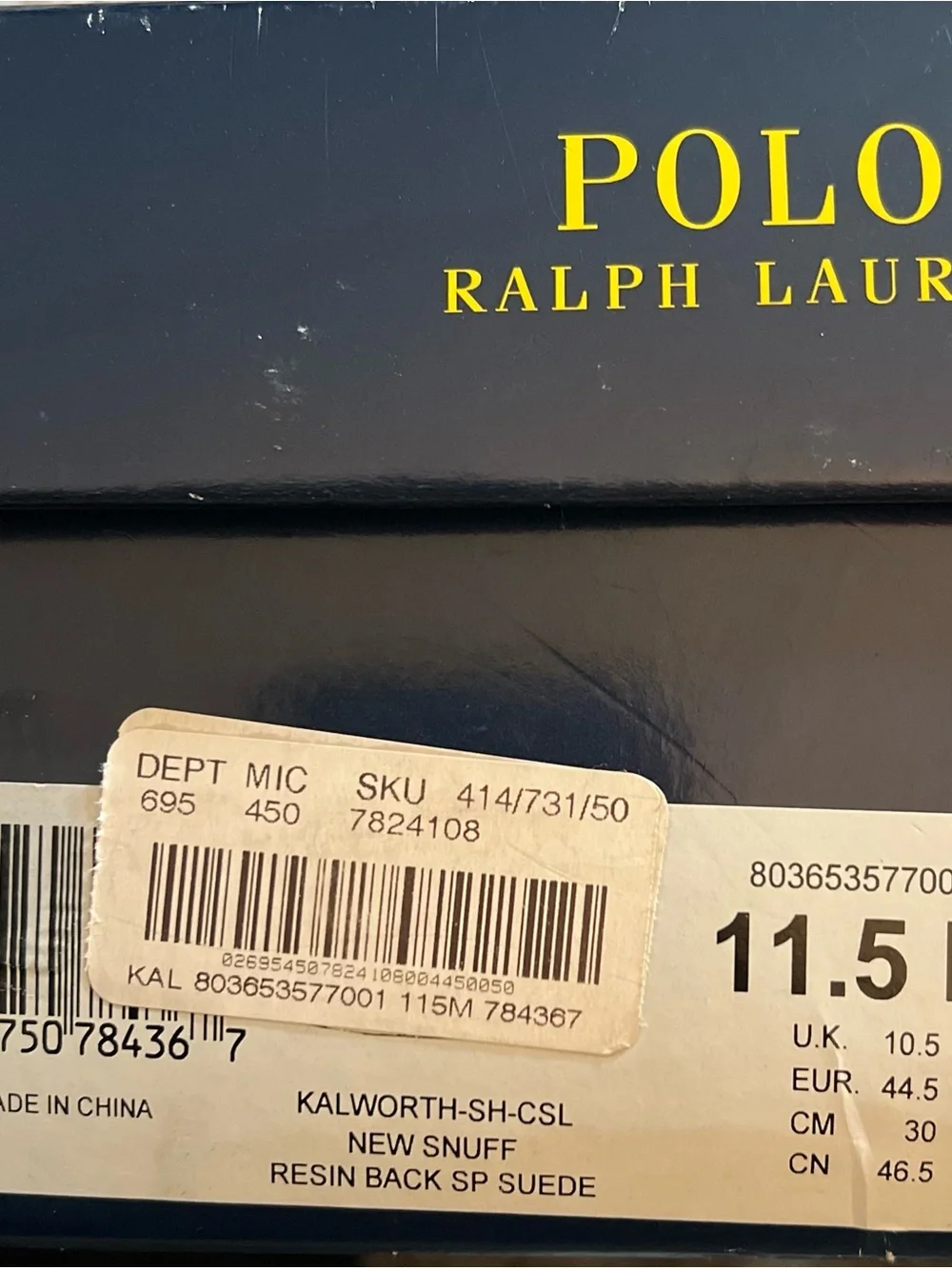 Polo by Ralph Lauren Chestnut Suede Moccasin Loafers